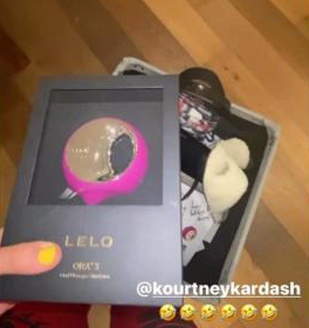 El regalo de Kourtney Kardashian a la cantante.