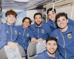 La Selección Argentina ya emprendió su viaje hacia Estados Unidos para afrontar la etapa final de preparación antes del inicio del Mundial. La Selección Argentina ya emprendió su viaje hacia Estados Unidos para afrontar la etapa final de preparación antes del inicio del Mundial.