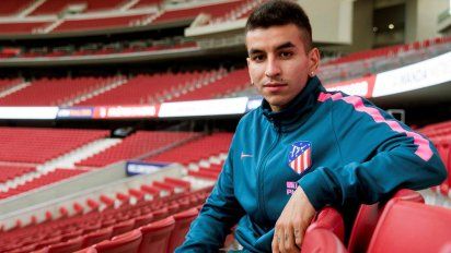 El argentino Ángel Correa es uno de los dos casos de coronavirus en el Atlético Madrid
