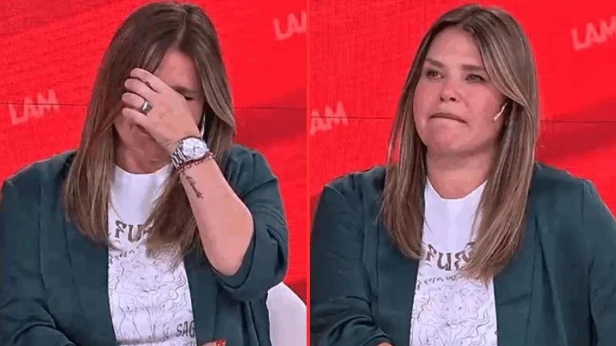Nazarena Vélez lloró al recordar su época de adicciones.&nbsp;