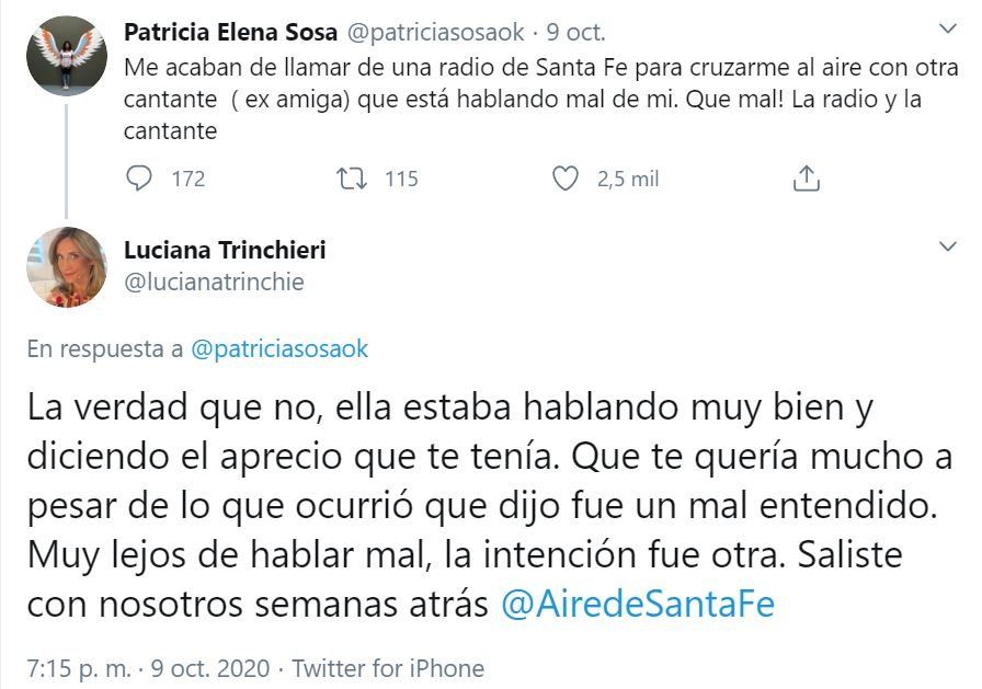 Luciana Trinchieri, conductora de