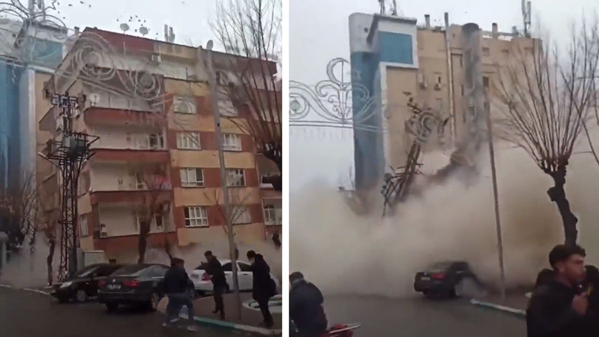 Hay más de 2.000 edificios derrumbados.