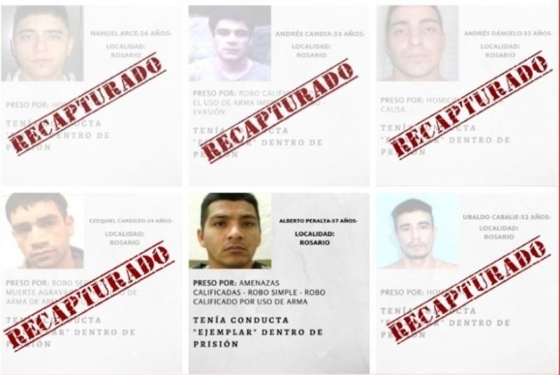 Quién es el último prófugo que falta capturar de los nueve que se fugaron en mayo en la autopista