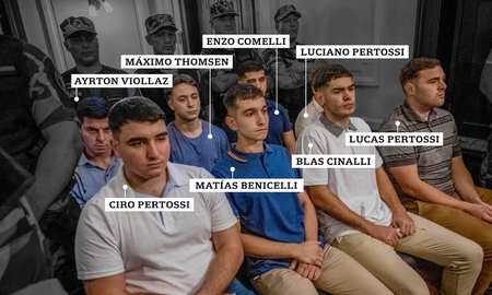 Blas Cinalli, Ayrton Viollaz y Lucas Pertossi en la mira: podrían cambiar sus condenas a perpetuas Blas Cinalli, Ayrton Viollaz y Lucas Pertossi en la mira: podrían cambiar sus condenas a perpetuas