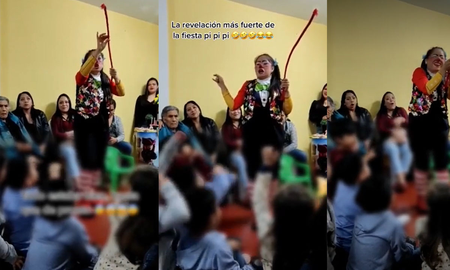 Niño reveló la infidelidad de su papá en plena fiesta infantil y el video fue viral Niño reveló la infidelidad de su papá en plena fiesta infantil y el video fue viral