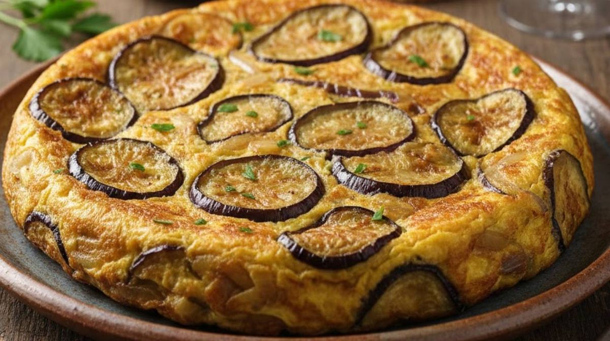 Maru Botana explicó cómo hacer una tortilla de berenjenas.