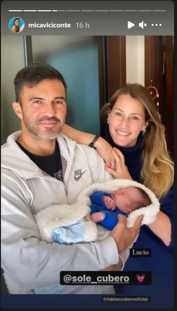 La llamativa foto de Mica Viciconte.