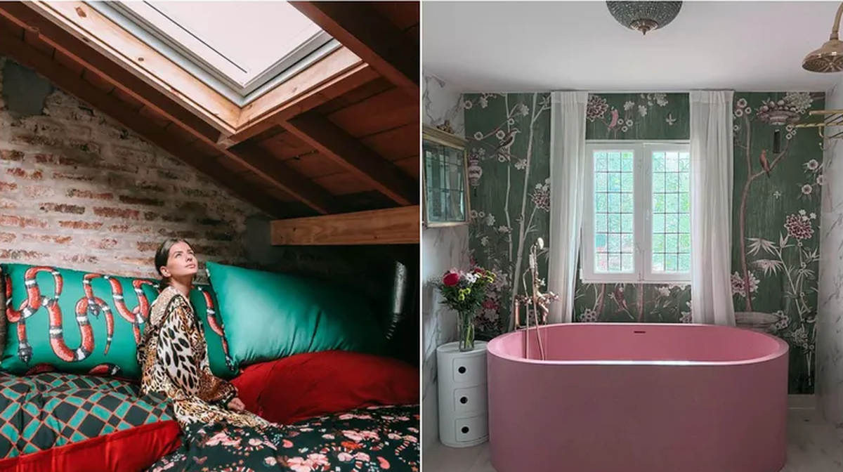 La casa cuenta con cuatro dormitorios, un cuarto de huéspedes en suite y cuatro baños. La casa cuenta con cuatro dormitorios, un cuarto de huéspedes en suite y cuatro baños.
