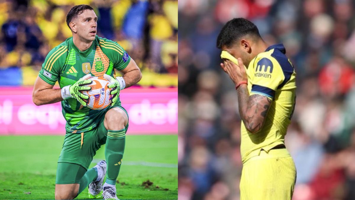 El arquero sintió una molestia en el calentamiento y no jugó para Aston Villa