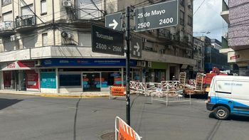 Tránsito en el centro de Santa Fe: está cortada calle Tucumán, entre 25 de Mayo y Rivadavia