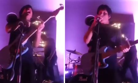 Sufrió una fuerte descarga eléctrica durante un show en vivo en Perú. Sufrió una fuerte descarga eléctrica durante un show en vivo en Perú.