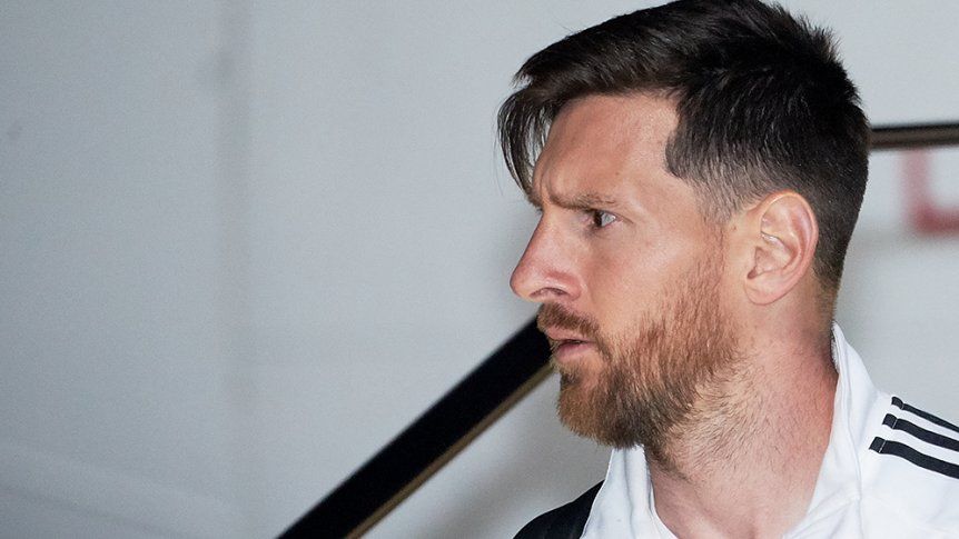 Messi se fue en silencio