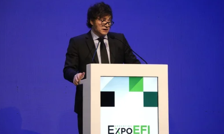 Javier Milei defendió su política económica en la ExpoEFI 2024. Javier Milei defendió su política económica en la ExpoEFI 2024.