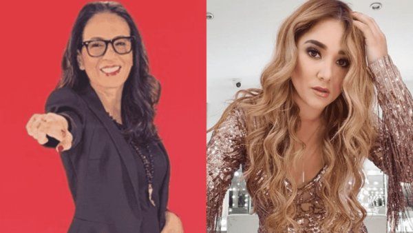 Descubren a Yolanda Andrade y Sherlyn besándose en la boca