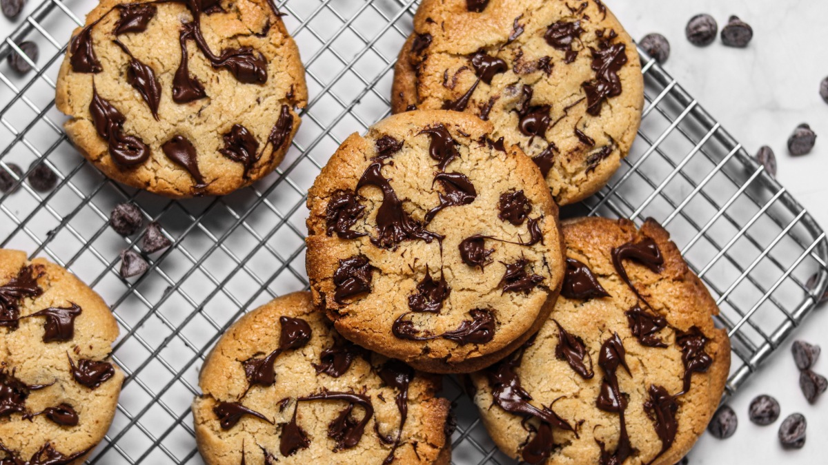Cookies con chips de chocolate ¡perfectas para el finde!