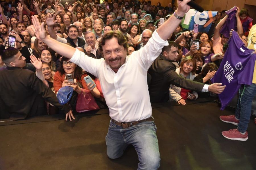 Gustavo Sáenz fue el precandidato a gobernador de Salta más votado en las Paso