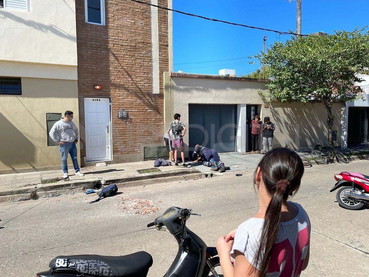 El delincuente tenía aproximadamente 19 años.