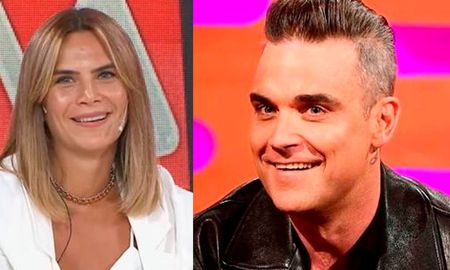 Amalia Granata contó sobre su noche hot con Robbie Williams. Amalia Granata contó sobre su noche hot con Robbie Williams.