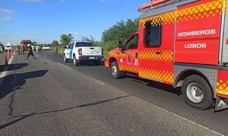 El accidente fatal se produjo en Ruta Nacional 205.