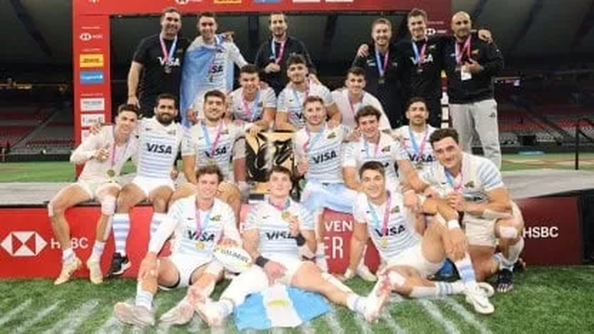 Los Pumas 7s se consagraron campeones del seven de Vancouver al vencer a Francia