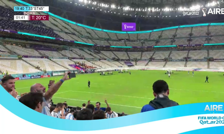 El estadio Lusail vibró al ritmo de la hinchada argentina. El estadio Lusail vibró al ritmo de la hinchada argentina.