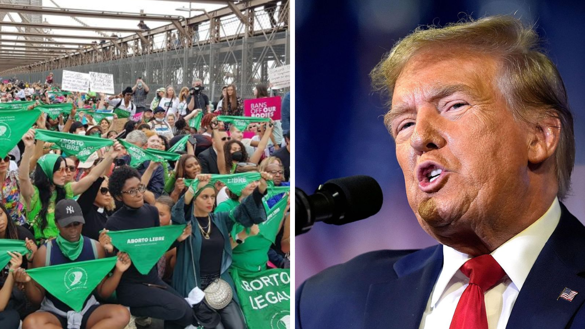 Donald Trump contra el aborto: aseguró que los demócratas quieren ejecutar a los bebés después de nacer