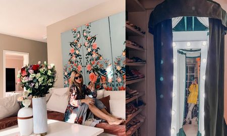 Así es la casa que la China Suárez compartía con Rusherking en el centro porteño: tonos verdes y sillas con detalles de flores Así es la casa que la China Suárez compartía con Rusherking en el centro porteño: tonos verdes y sillas con detalles de flores