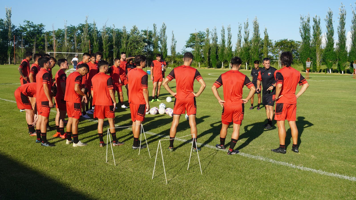 La pretemporada de Colón en el predio "4 de junio". La pretemporada de Colón en el predio "4 de junio".