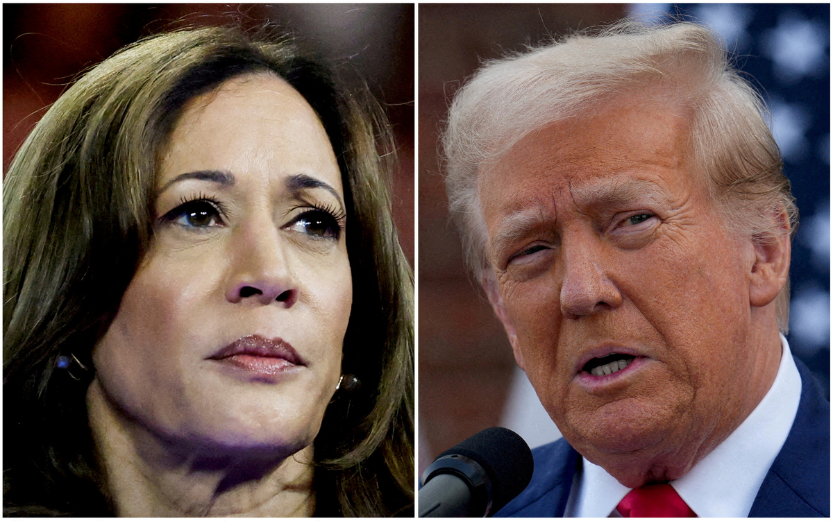 Donald Trump, implacable con Kamala Harris, la trató de deficiente mental