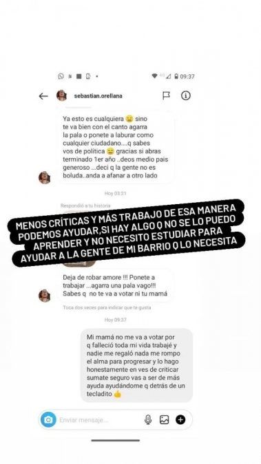 Durísimo mensaje de Brian Lanzelotta contra los haters.