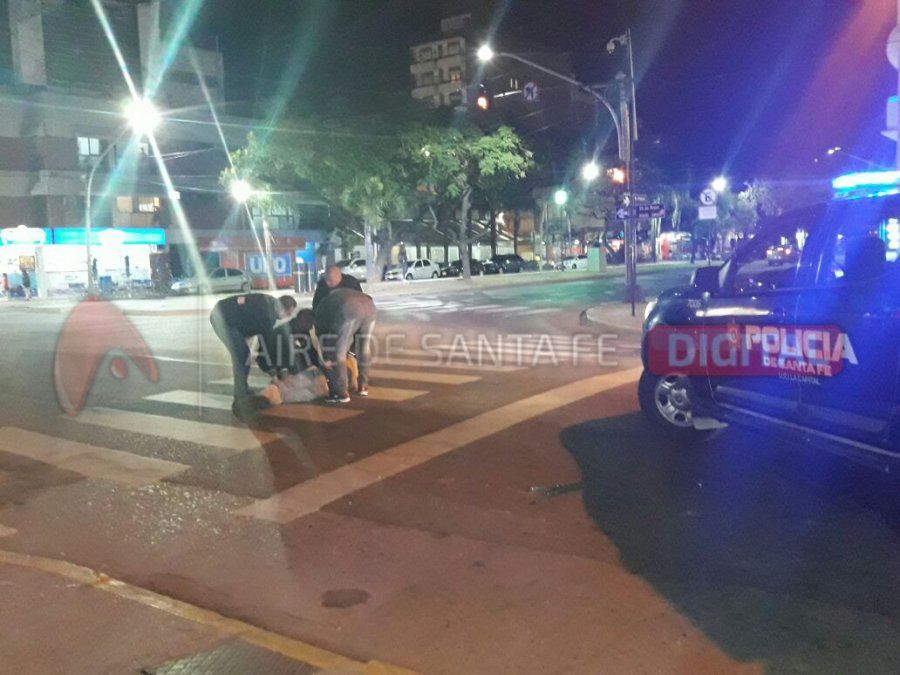 Una Hombre Se Descompensó En Boulevard 5688