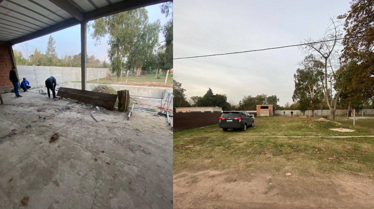 El Noba había comprado un terreno para edificar la casa de sus sueños.