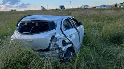 Accidente fatal: un joven de 21 años murió en un trágico vuelco sobre la ruta 226