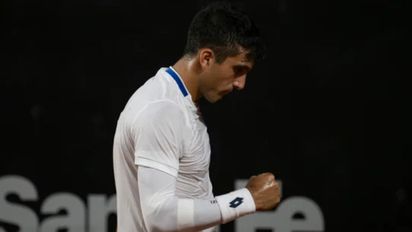 Amenazas a Román Burruchaga en Rosario antes de jugar una semifinal clave