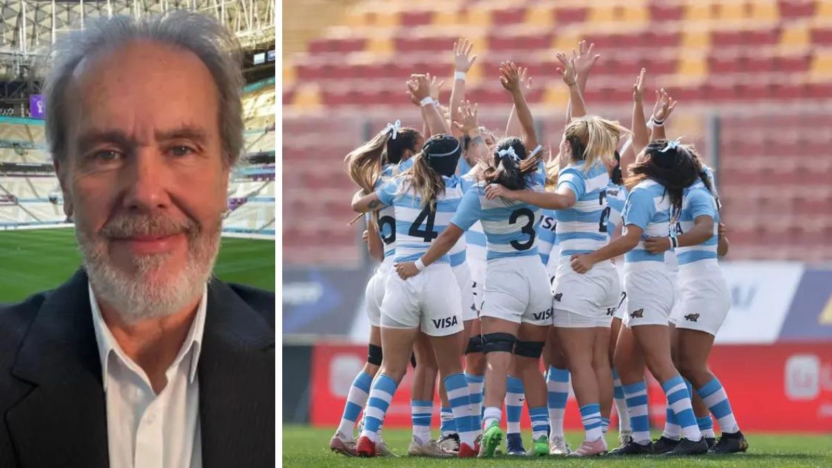 Gonzalo Bonadeo analizó el presente del rugby femenino en Argentina.