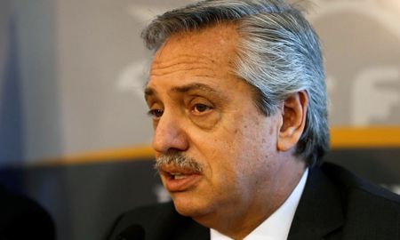 El presidente Alberto Fernández. El presidente Alberto Fernández.
