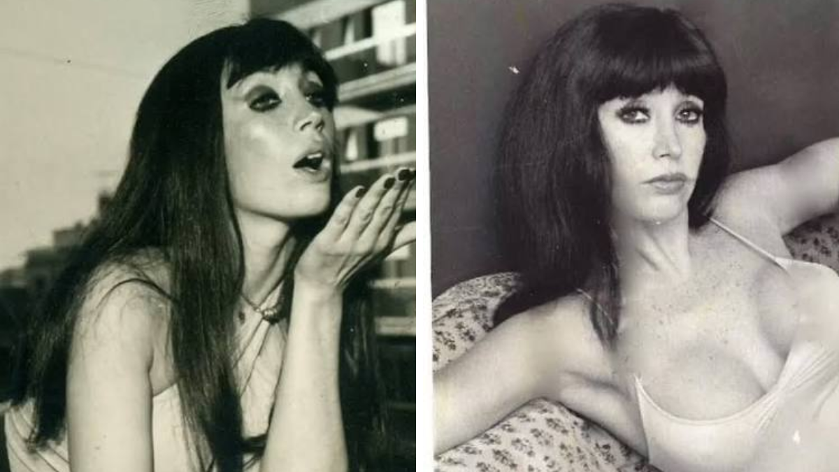 Así era Moria Casán de joven.&nbsp;