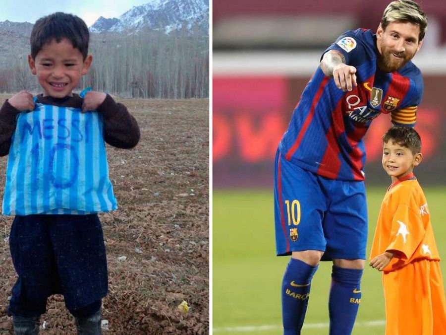 Murtaza conmovió a todo el mundo. Sin embargo, en su pueblo se reían de él. "Todo el mundo se metía conmigo, me decían que vestía con plástico", recuerda ahora cinco años después. 