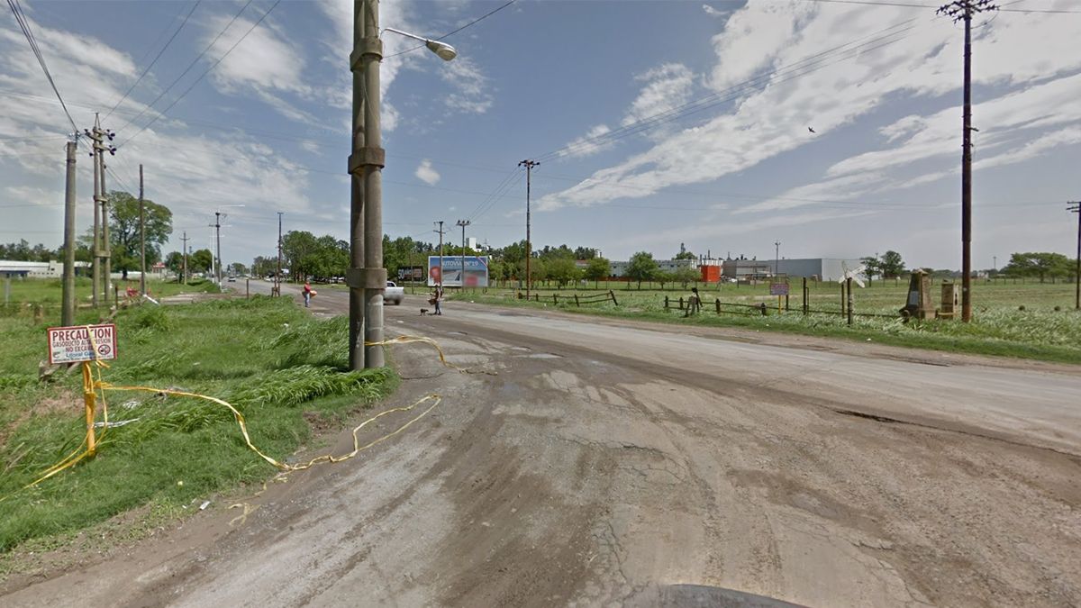 Intersección de Malvinas Argentinas y Ruta Nacional 19