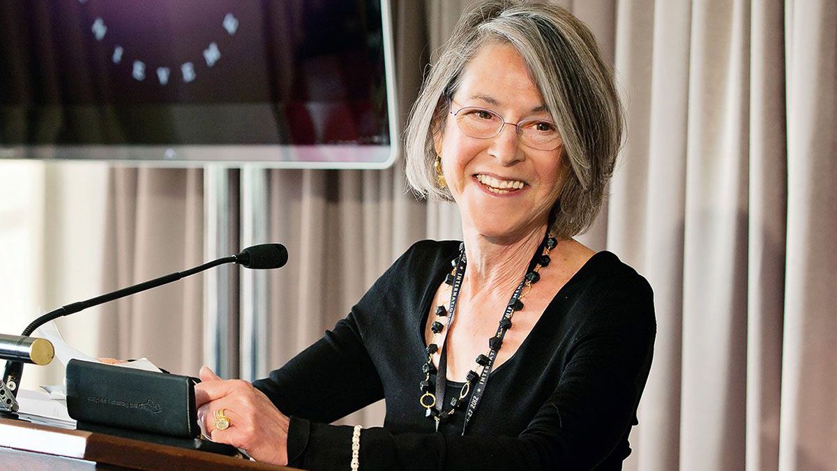 La poeta estadounidense Louise Glück