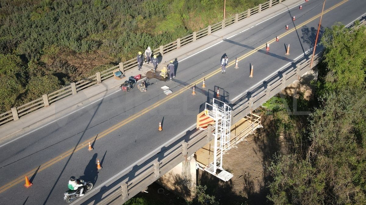 Solo podrán circular sobre el Puente Carretero Santa Fe - Santo Tomé motos