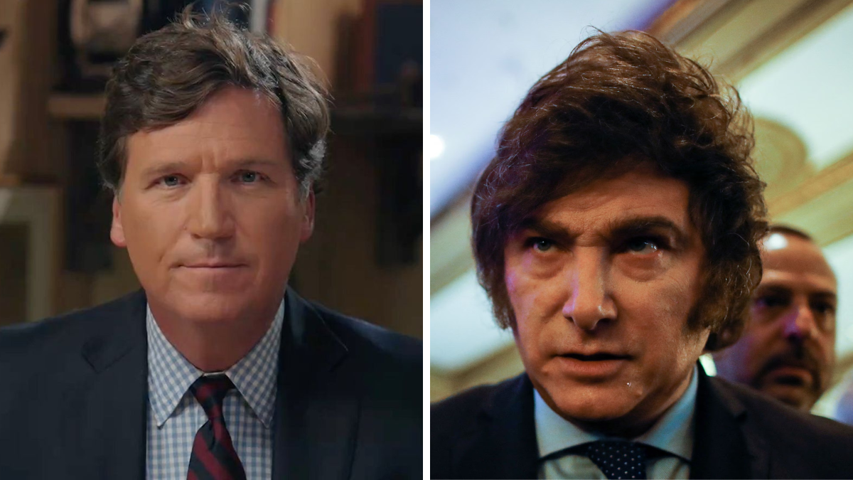 Dónde ver la entrevista de Javier Milei con Tucker Carlson