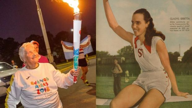 Falleció Gladys Erbetta, la atleta de Santo Tomé que representó a la Argentina en los Juegos Olímpicos de 1952