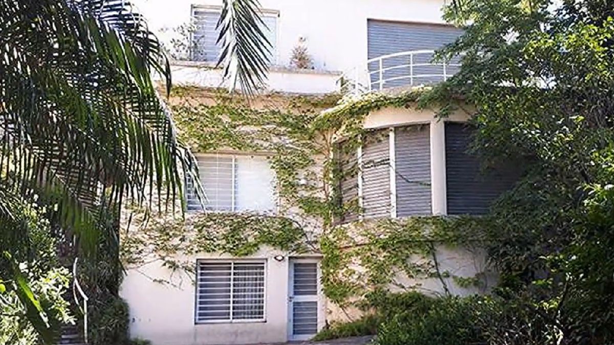 La casa principal contaba con tres plantas.