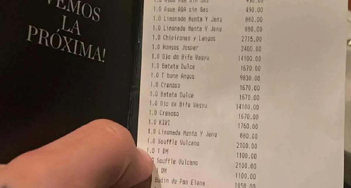 Fue a comer a un restaurante