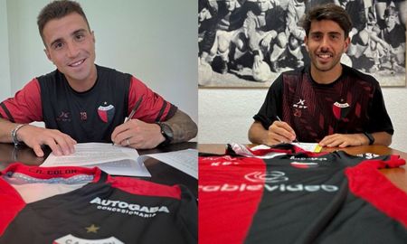 Brian Negro y Gonzalo Bettini, los nuevos refuerzos de Colón. Brian Negro y Gonzalo Bettini, los nuevos refuerzos de Colón.