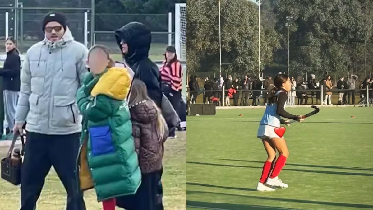 La China Suárez acompañó a su hija Rufina en su partido de hockey y compartió el momento en redes. La China Suárez acompañó a su hija Rufina en su partido de hockey y compartió el momento en redes.