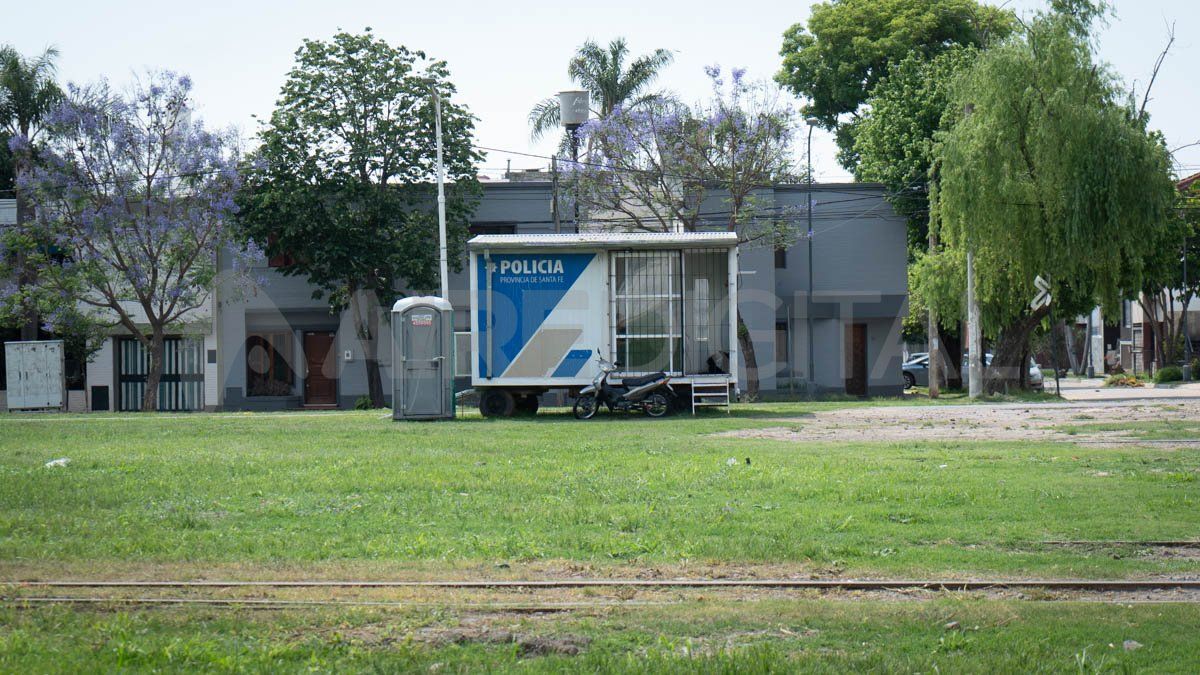 Una casilla policial debió ser instalada a pocos metros de La Carbonilla, debido a los constantes hechos de inseguridad en la zona.