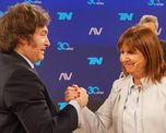 El presidente Javier Milei, junto a la senadora y ex ministra de Seguridad, Patricia Bullrich. El presidente Javier Milei, junto a la senadora y ex ministra de Seguridad, Patricia Bullrich.