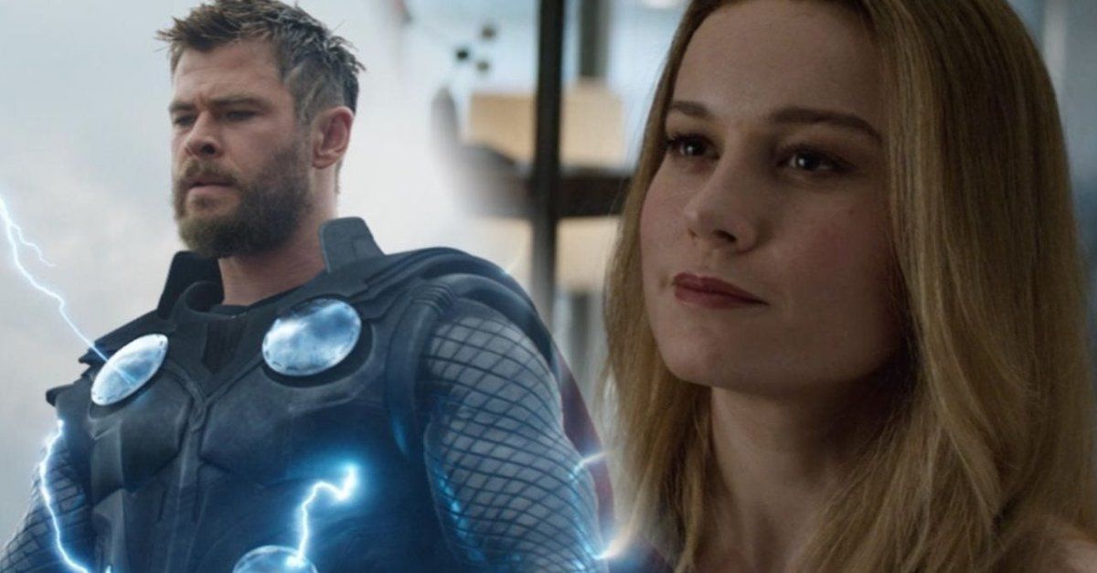 Capitana Marvel vs. Thor, el encuentro que acaba con la vida de un Vengador